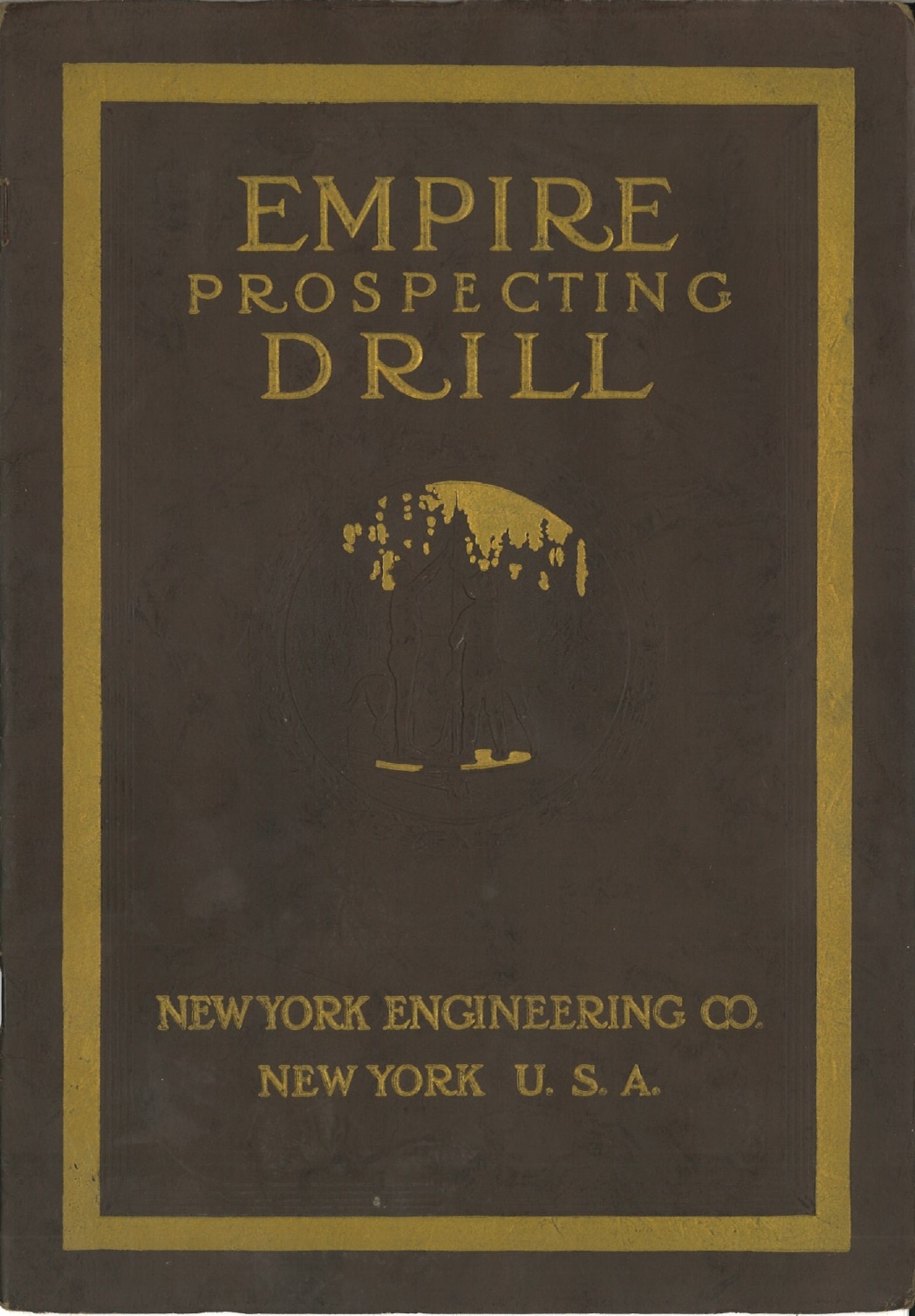Empire prospecting drill. New York engineering