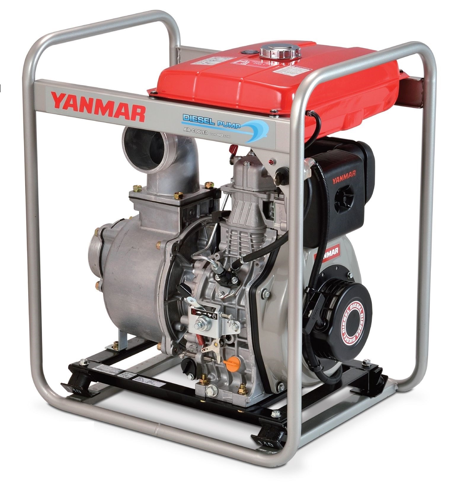 Дизельная мотопомпа для средне-загрязненных вод Yanmar YDP 40STN