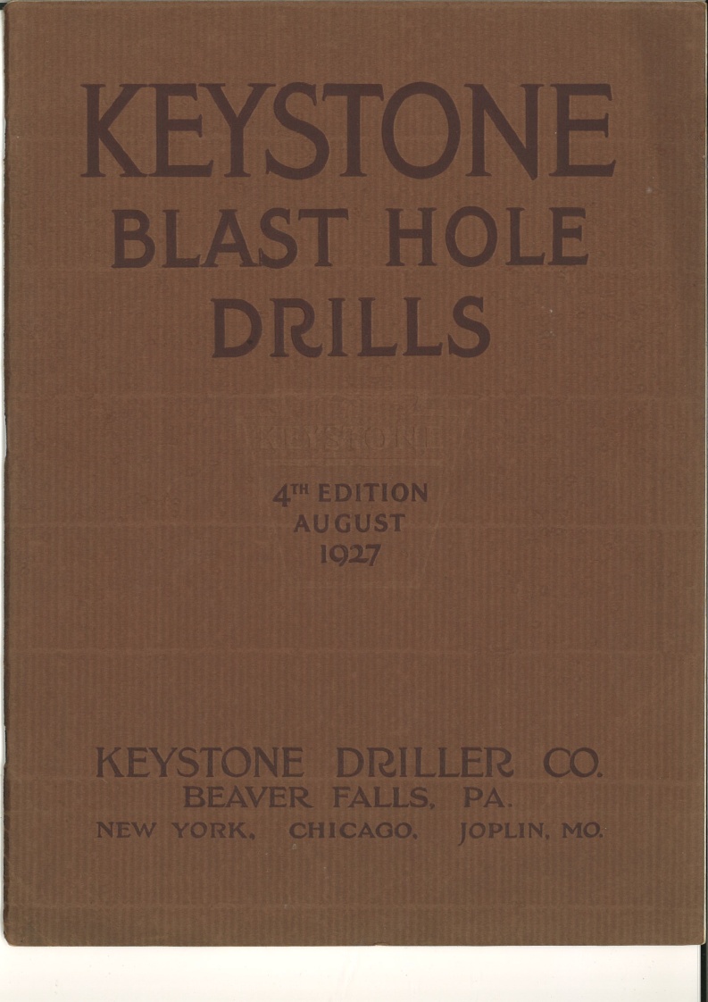 Keystone blast hole drills