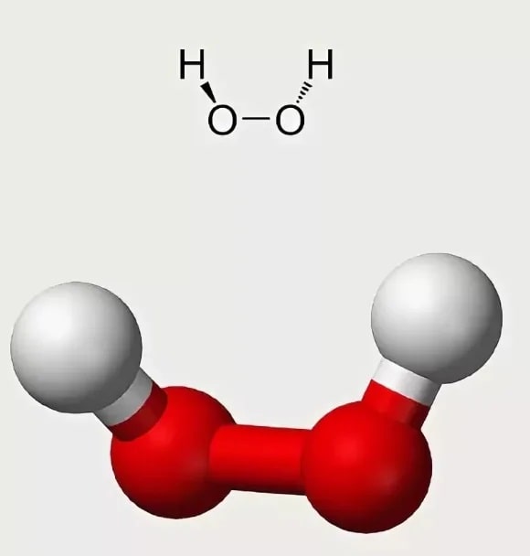Формула перекиси водорода